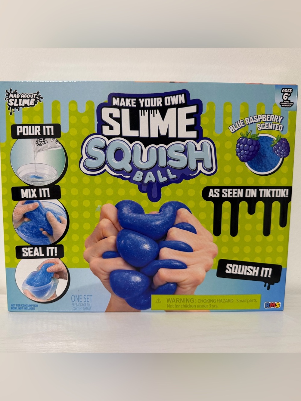 RMS Make Your Own Slime Squish Ball - As seen on TikTok squishy